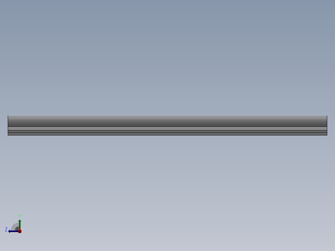 SBR[SBR30L2]光轴导轨右视图