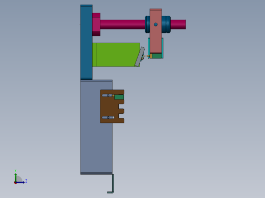 涂胶水治具左视缩略图