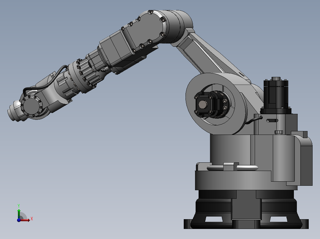 six-axis-robot-1 SW前视图
