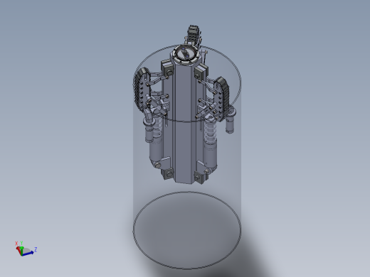 井下管道机器人设计sw16可编辑