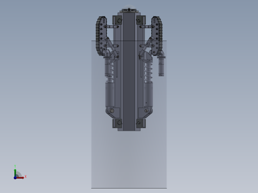 井下管道机器人设计sw16可编辑前视缩略图