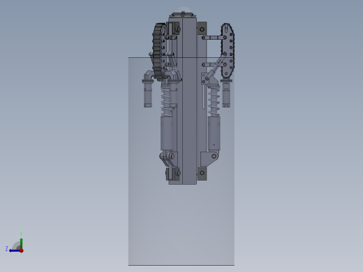 井下管道机器人设计sw16可编辑右视缩略图