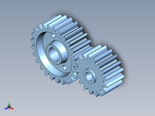 参数化齿轮设计3D模型