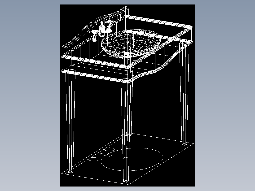 室内家具和灯具等的模型十三-J-V23