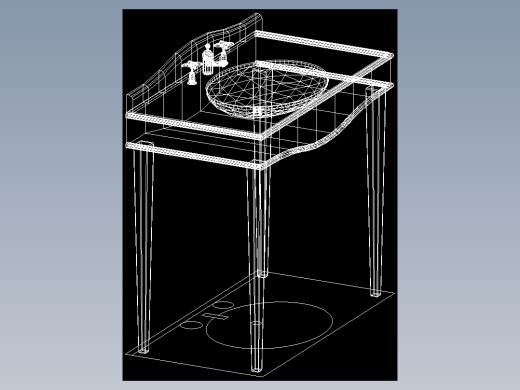 室内家具和灯具等的模型十三-J-V23