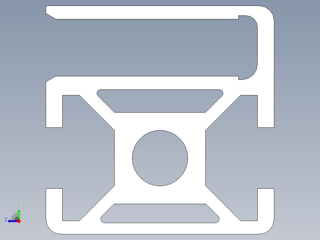 型材-BR 30X30 WG40 KJN992972.STEP右视图