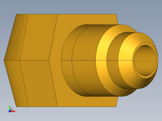扩口式工业通用硬管接头45Deg Elbow 159F-4-4前视缩略图