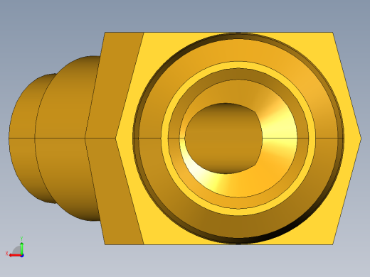 扩口式工业通用硬管接头45Deg Elbow 159F-4-4后视缩略图