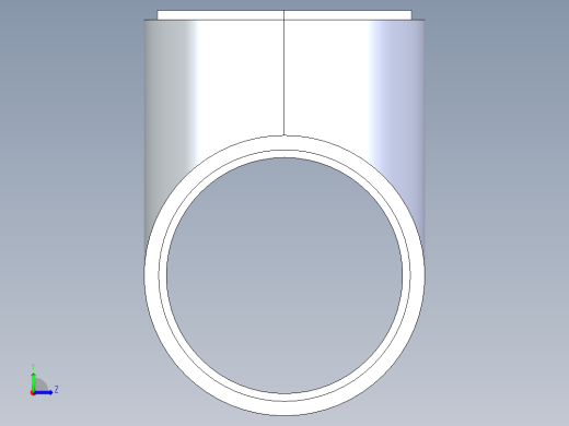 聚氯乙烯配件02A-Sch80_ReducingTee_SxSxS_801-670FB_12in x 10in左视缩略图