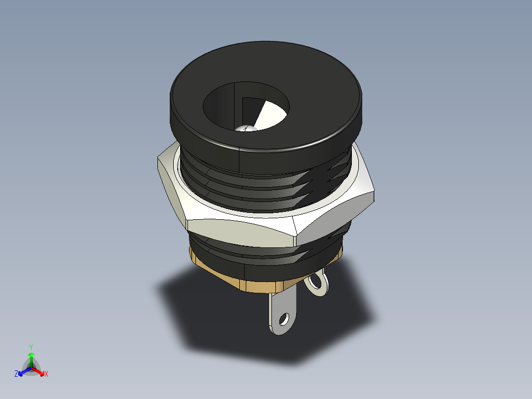 电脑数码接头 (16)主视图