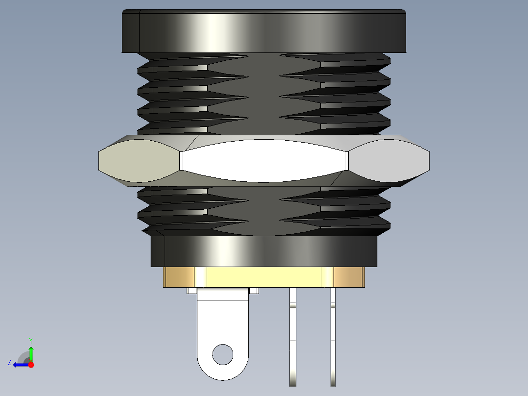 电脑数码接头 (16)右视图