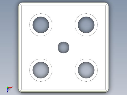 型材-KJN 80X80 FOOT PLATE KJN80X80FP俯视缩略图