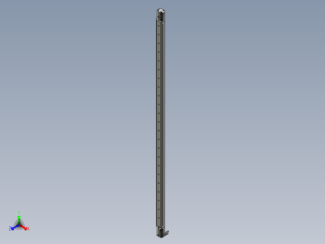 基恩士SL-V26L_T_kc图纸模型正等轴测图