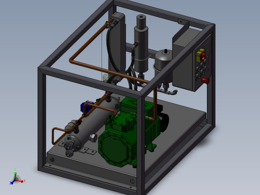 水冷式冷凝器的冷却装置
