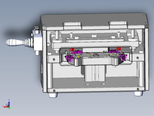 注塑后整形治具