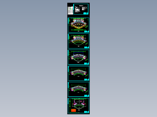 天津某郊县商贸广场办公楼vrv空调设计图