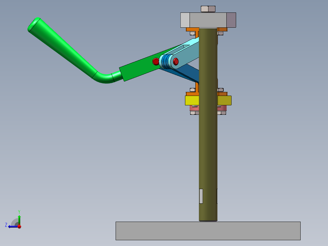 压紧机构-2右视图