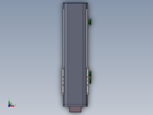 电动滑台模组SDM136下折模型前视缩略图