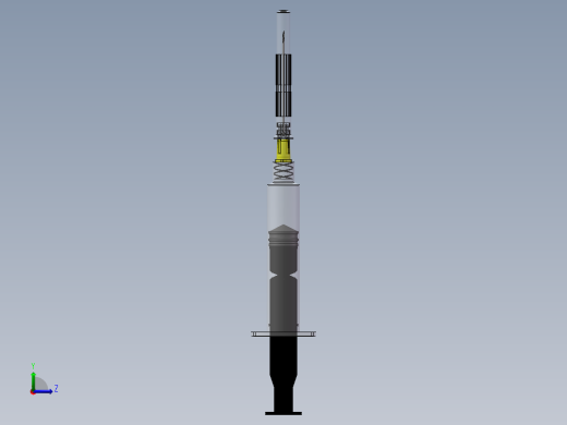 皮下注射器左视缩略图