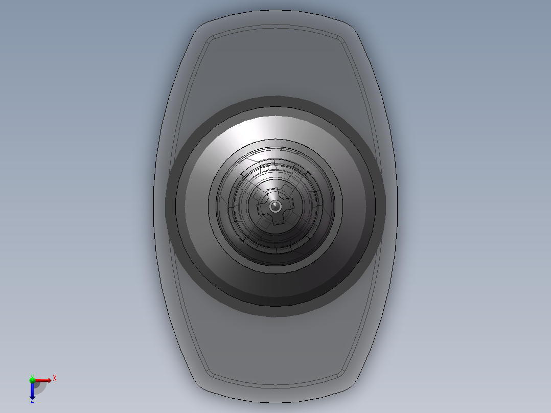 皮下注射器俯视图