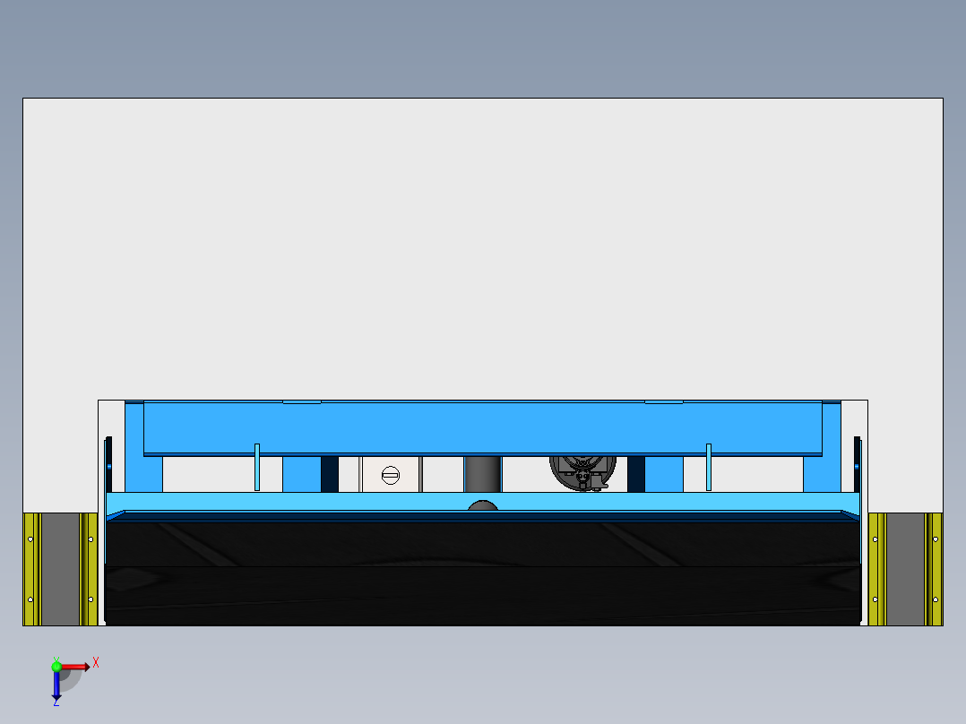 固定登车桥2000x2000-sw18可编辑俯视图