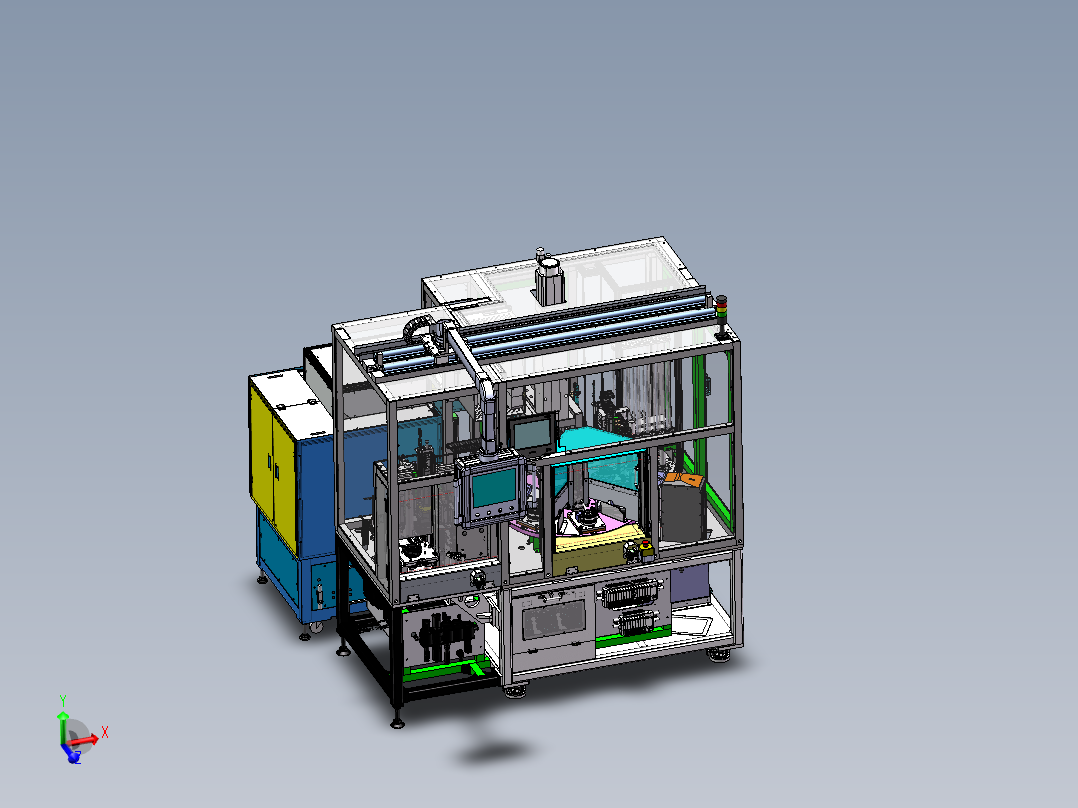 水泵泵盖装配设备sw16可编辑