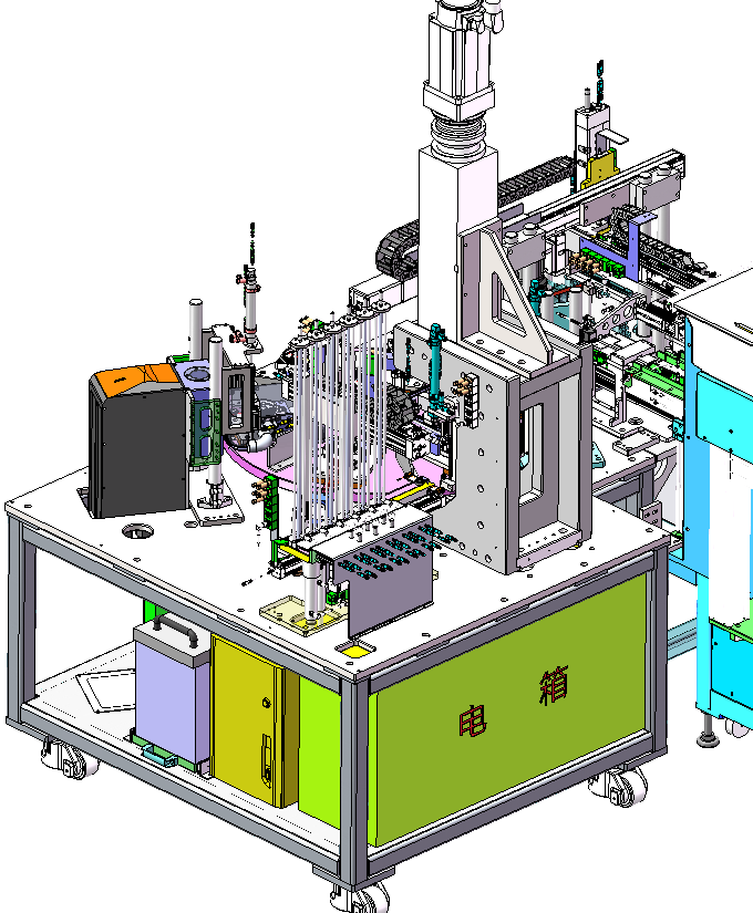 水泵泵盖装配设备sw16可编辑