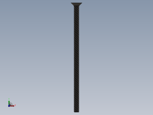 Screw_ISO_10642_M6x120_A2.SLDPRT前视缩略图
