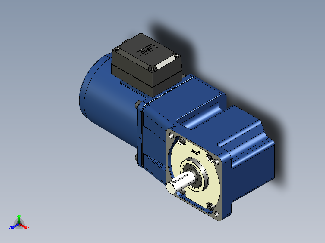 YT系列调速电机-40yt02-180主视图