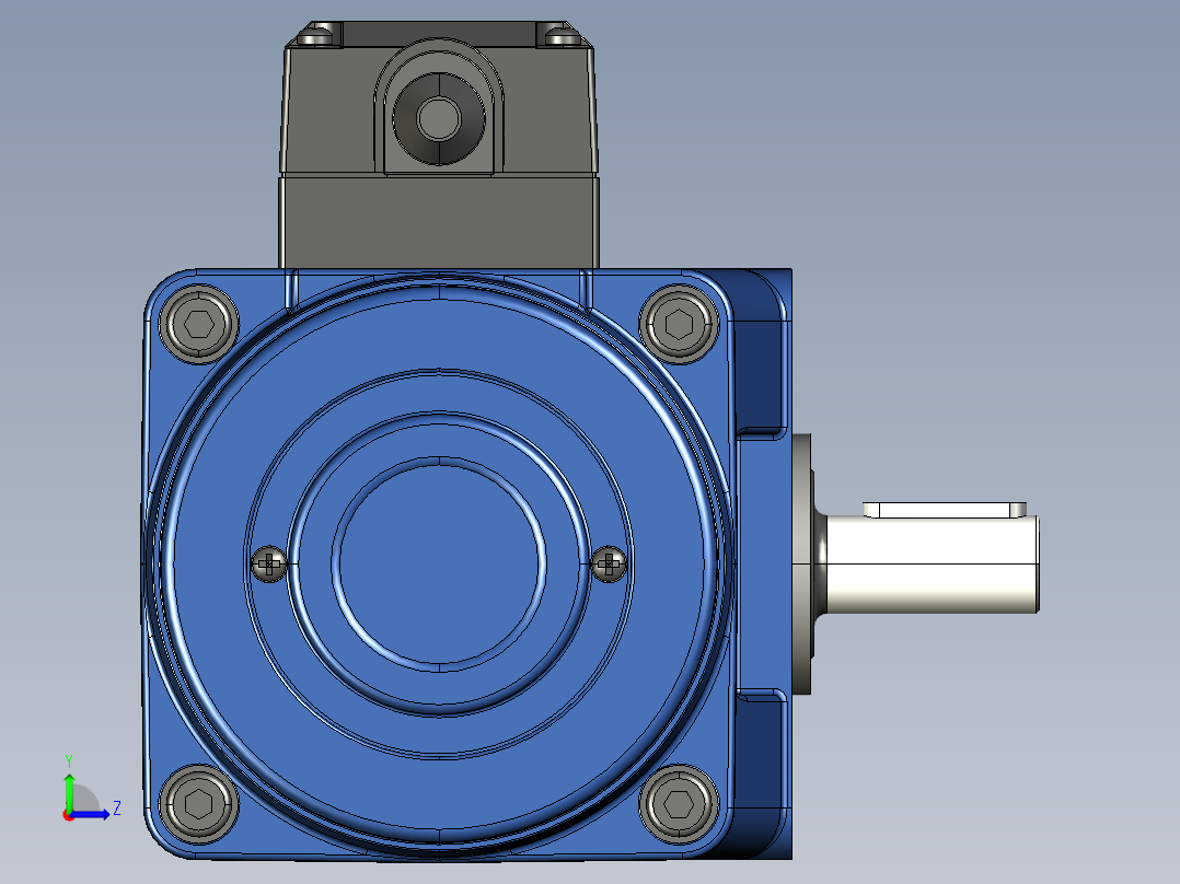 YT系列调速电机-40yt02-180左视图