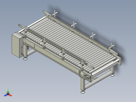 平链板线三维模型