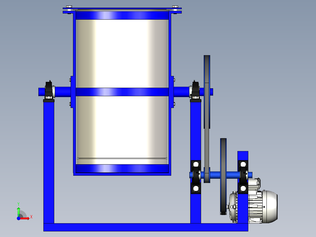 B3003450-塑料颜料混合器前视图