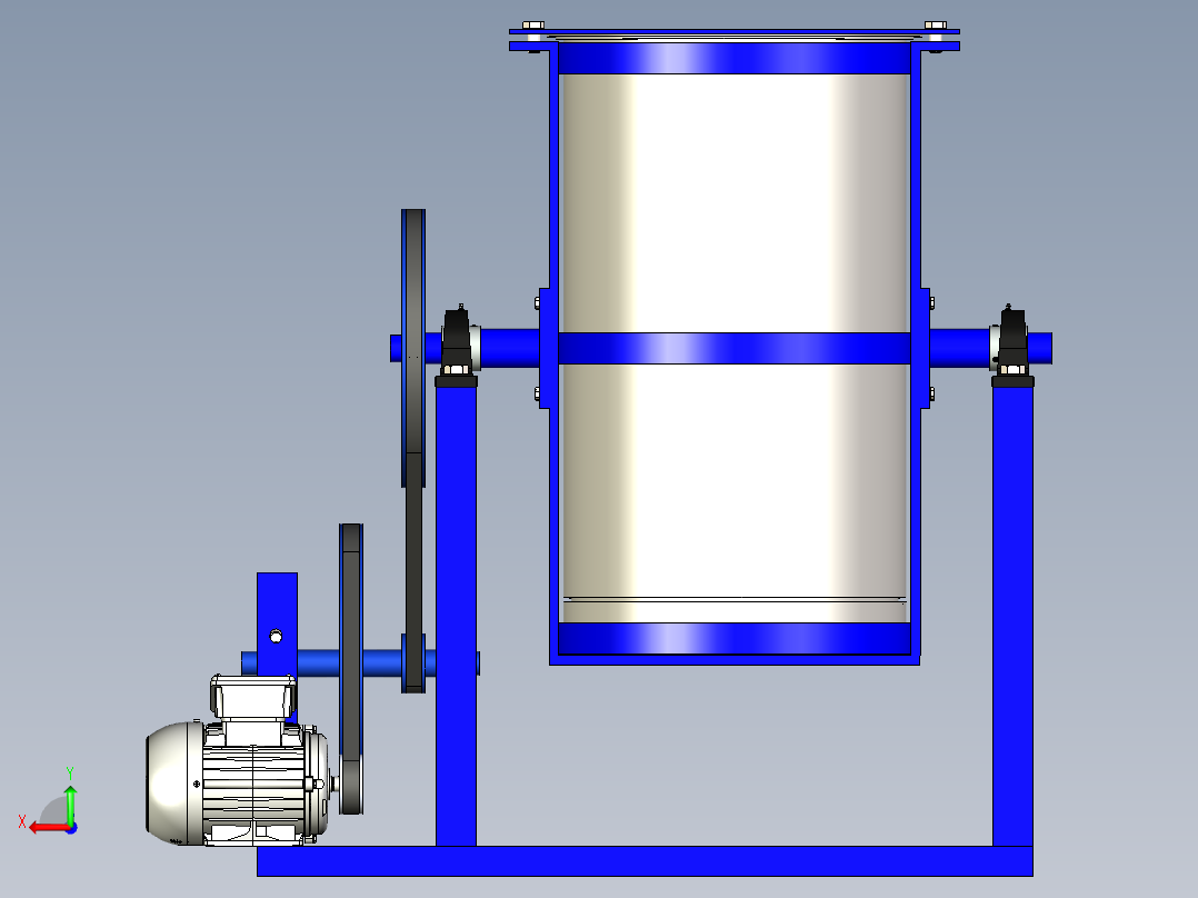 B3003450-塑料颜料混合器后视图