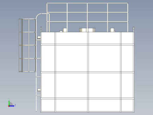 储油箱左视缩略图