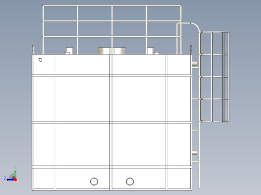 储油箱右视缩略图