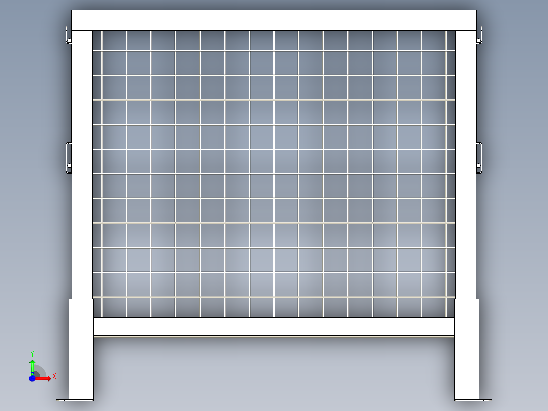 B2004290-钢托盘前视图