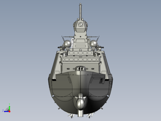 F907大型驱逐舰右视缩略图