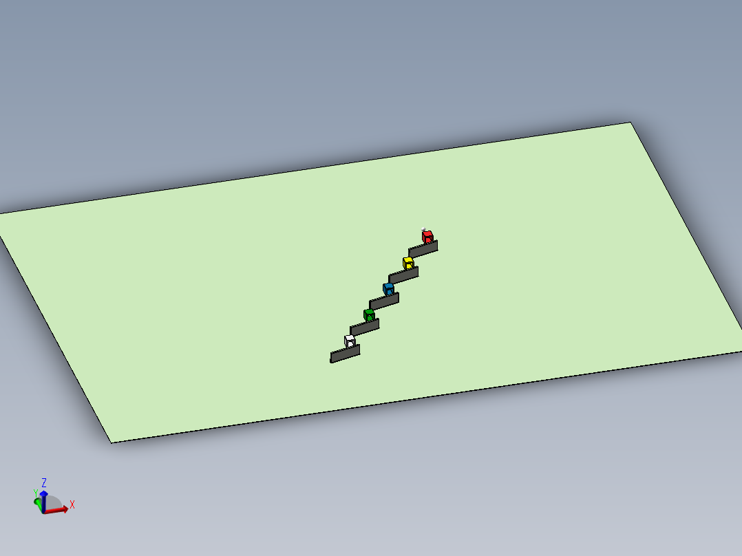 制作滚珠滚动、变色动画