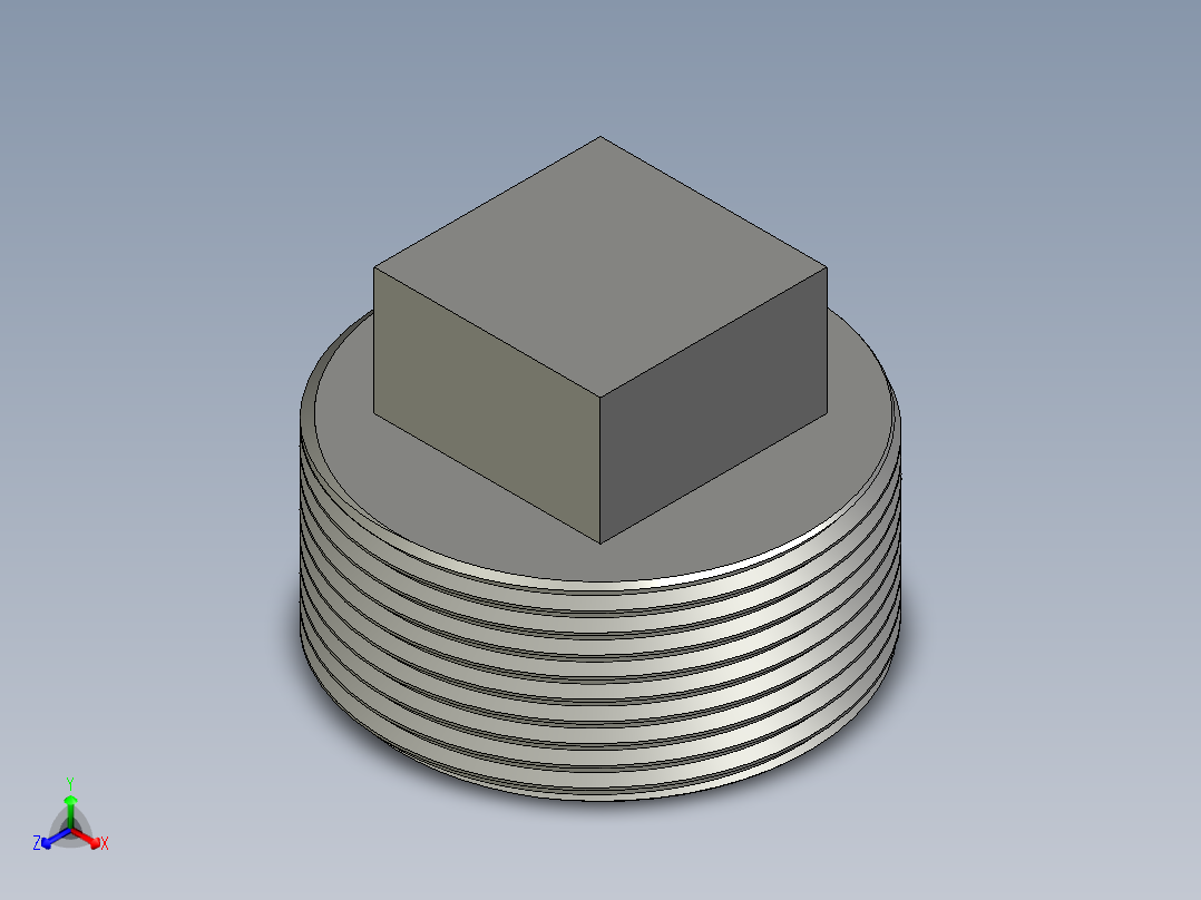螺纹管四角塞头 DN40