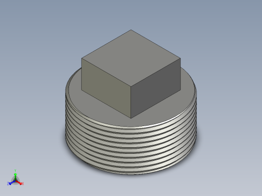 螺纹管四角塞头 DN40