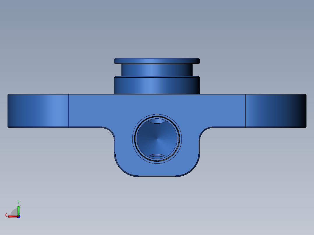三菱EVO上传感器安装架后视图