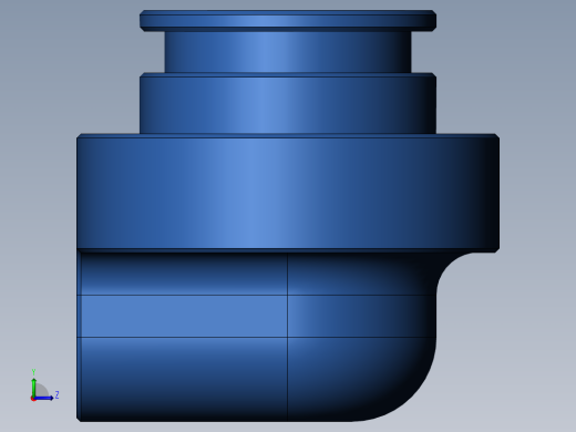 三菱EVO上传感器安装架左视缩略图