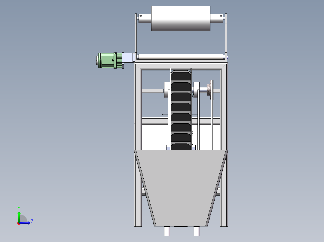 水果套袋机左视图
