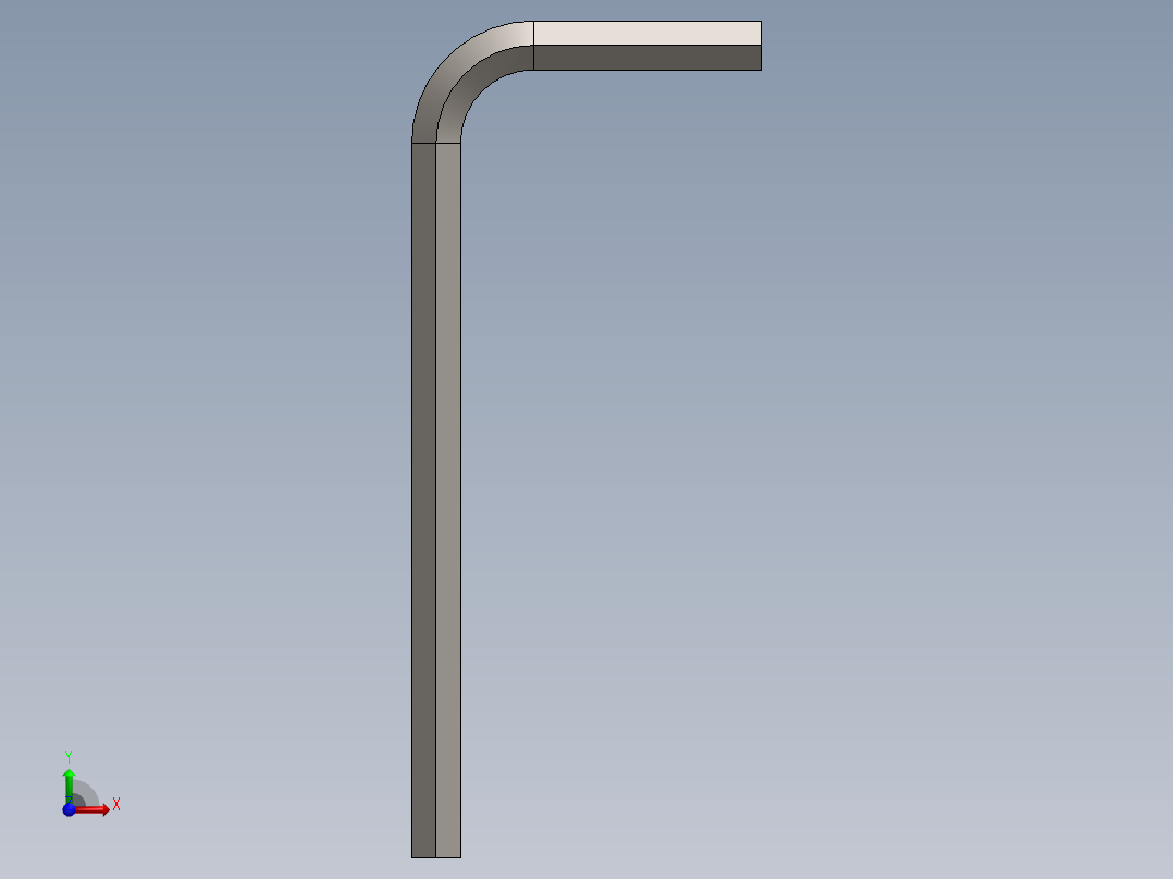 内六角扳手前视图