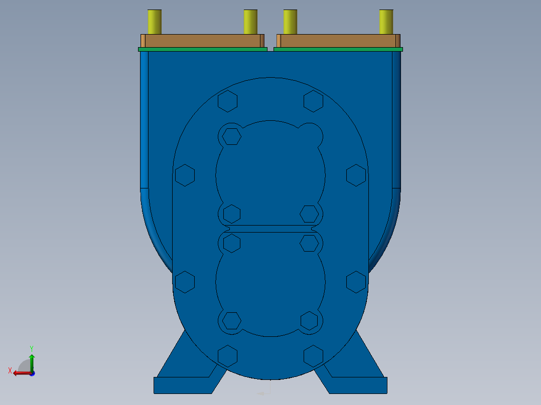 齿轮泵50YHCB-20--1397689--30后视图