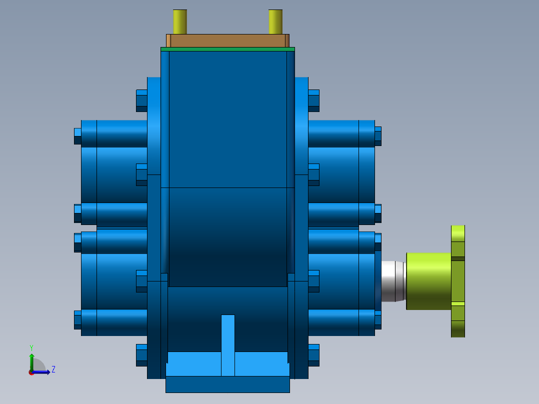 齿轮泵50YHCB-20--1397689--30左视图