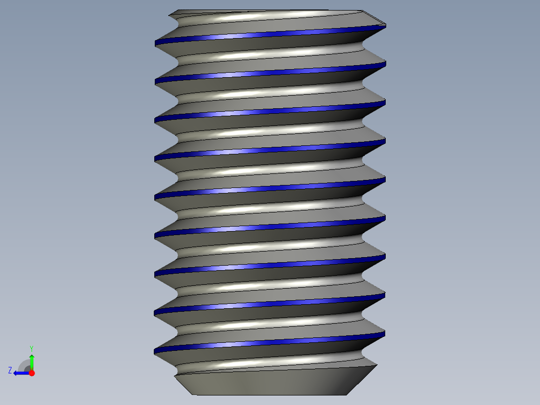 无头螺丝右视图