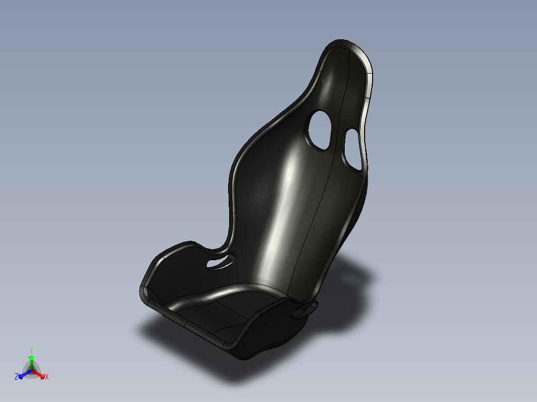 manduci汽车座椅模型3D图纸