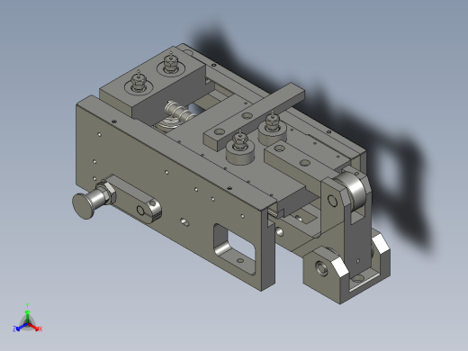 料带自动拉料装置