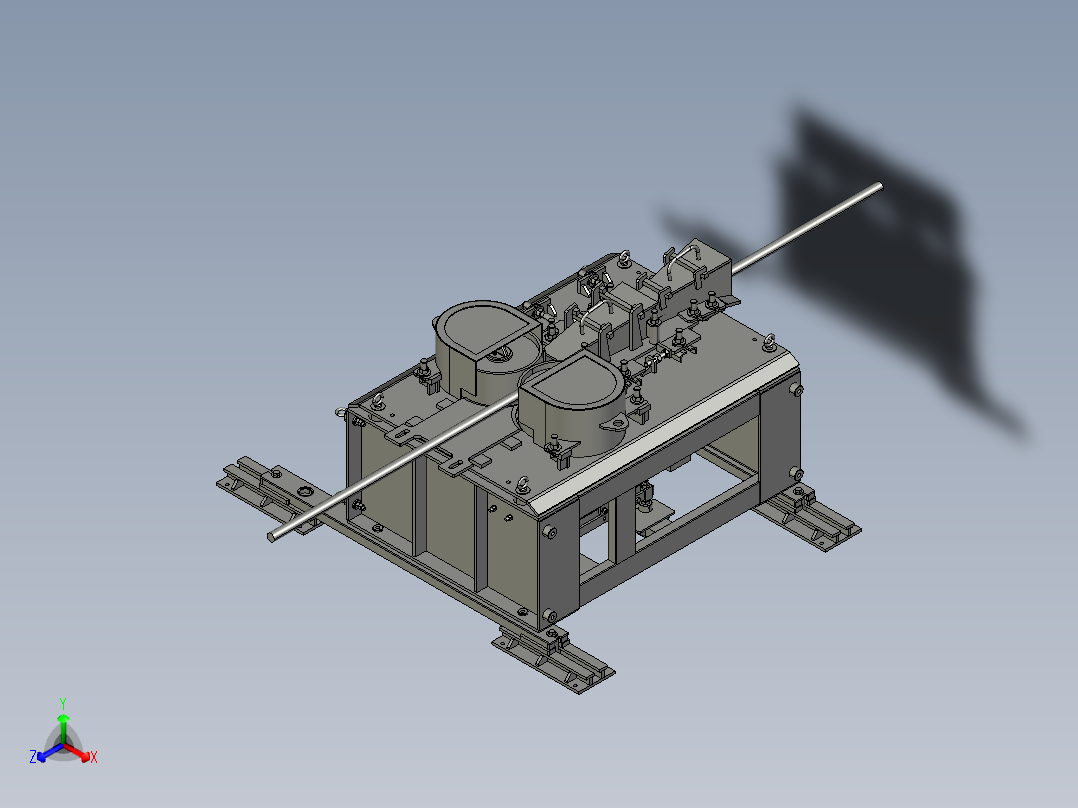 全连续式冷连轧机主视图